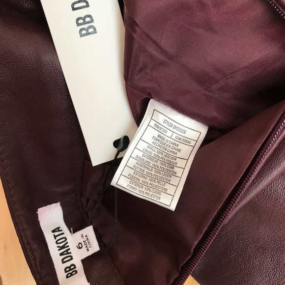 ๐ BB Dakota โ Conrad Leather Mini Boysenberry / 6 - Picture 2 of 8